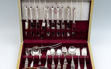 77 PC. TOWLE "OLD MASTER" STERLING FLATWARE