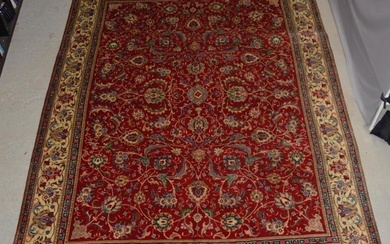 9' 6" x 12' 10" Persian Tabriz Rug