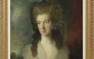 ATTRIBUTED TO THOMAS GAINSBOROUGH OIL ON CANVAS