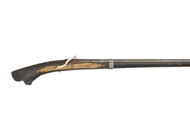 A 14 BORE JAPANESE MATCHLOCK GUN (TEPO), EDO PERIOD, 19TH CENTURY