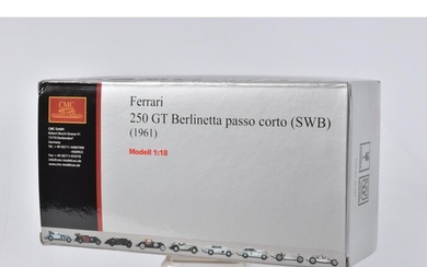 A BOXED CMC FERRARI 250 GT BERLINETTA PASSO CORTO MODEL VEHI...