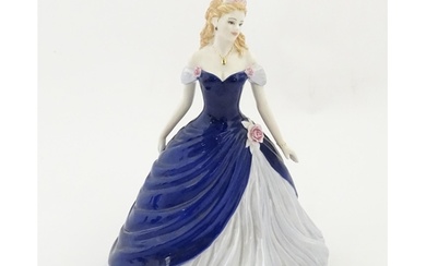 A Coalport limited edition lady Figuring of the Year 2008 Ch...