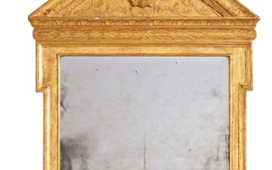 A GEORGE I GILTWOOD MIRROR, EARLY 18TH CENTURY