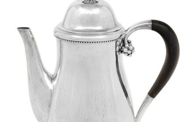 A Georg Jensen Silver Coffee Pot