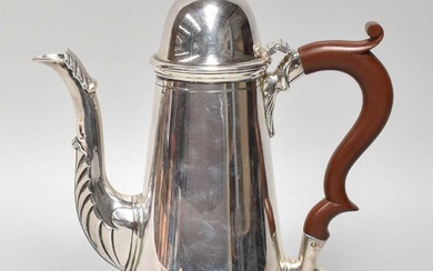A George V Silver Coffee-Pot, by Collingwood and Co, London,...