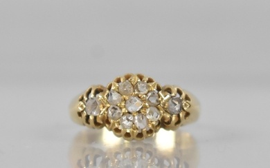 A Late 19th/Early 20th Century Diamond Cluster Ring in Gold ...
