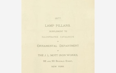 A Rare Nineteenth-Century Iron Works Studio Catalogue