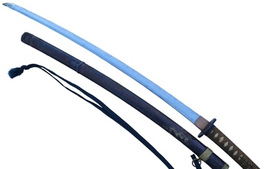 A Signed Antique Japanese Katana Samurai Sword