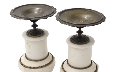 A pair of 19th century French Urns