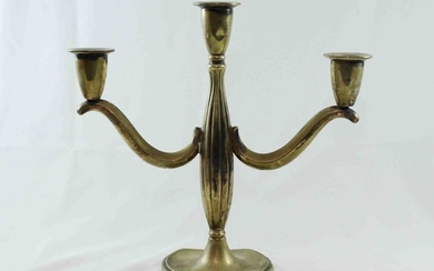 A silver candlestick for Shabbat - Israel - 1950/1970