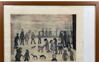 After L.S. Lowry (1887-1976), 'The Park', limited edition pr...