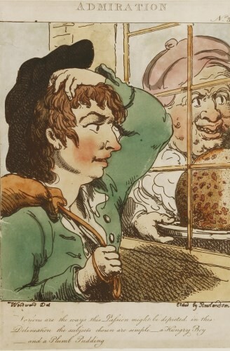 After Thomas Rowlandson and George Woodward CARICATURES OF THE PASSIONS Ten engravings with hand colouring 25 x 17cm (10) Provenance: The Collection of Mr and Mrs J Murphy