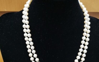 Akoya pearls - Necklace - Pearl