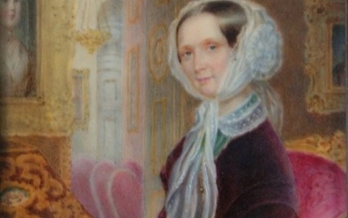 Alois von Anreiter (1803-1882) Portrait Miniature