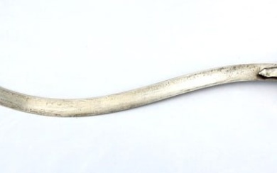 An exceptionally rare variation of the Mughal Indian 19 century sword with talwar style hilt