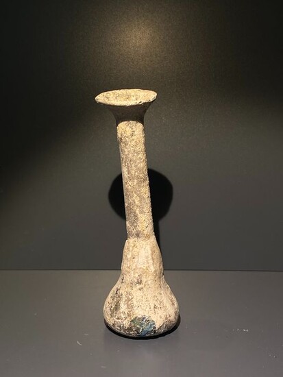 Ancient Roman Glass Nice unguentarium Jar Vase. c. 1st - 2nd Century AD. 9,7 cm H. - (1)