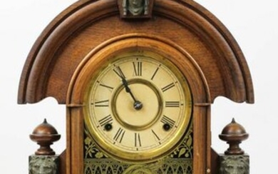 Ansonia King Victorian Shelf Clock