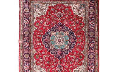 Antique Tabriz Handmade Large Size Area Carpet Rug