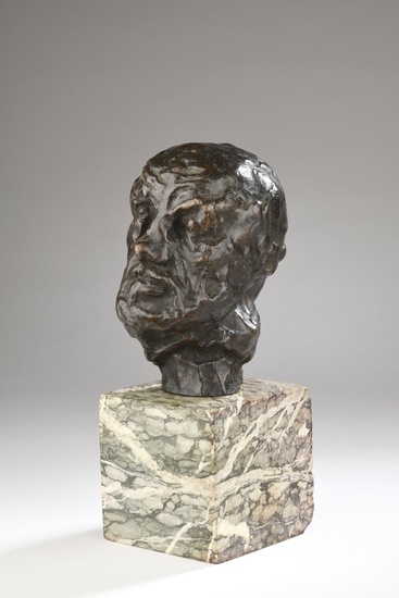 Auguste Rodin (1840-1917) Petite tête de... - Lot 113 - Crait + Müller