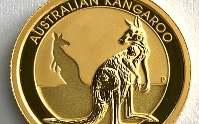 Australia - 25 Dollar 2016 - Kangaroo - 1/4 oz - Gold