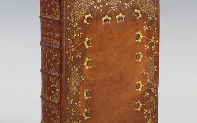 BINDING. – John RUSKIN. The Seven Lamps of Architecture. Orpington and London: George Allen, 1
