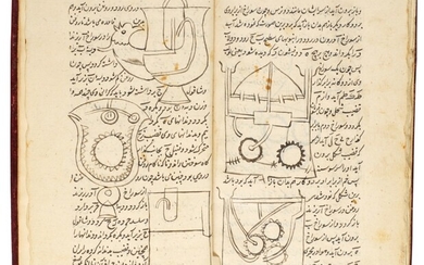 Banu Musa ibn Shakir, Kitab al-Hiyal (on mechanical devices), Persia, circa 1600