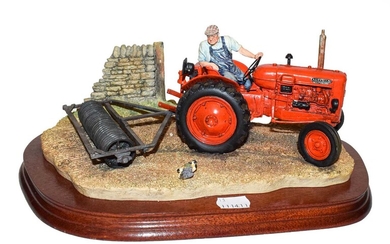 Border Fine Arts 'Turning with Care' (Nuffield Tractor)