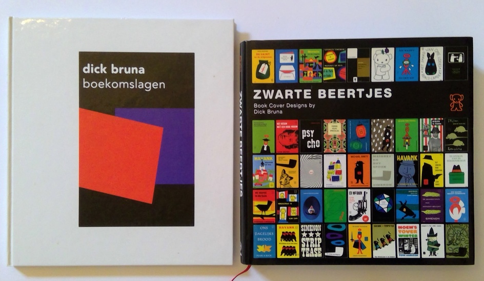 [Bruna, D.]. Zwarte Beertjes. Book Cover Designs by Dick Bruna....