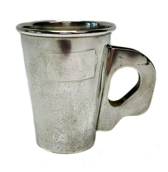Bvlgari Sterling Silver Cup with Double Handled Cup