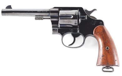 (C) HIGH CONDITION COLT US ARMY MODEL 1909 DOUBLE ACTION REVOLVER.
