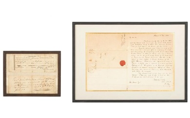 CLAY, Henry (1777-1852). Autograph letter signed ("H. Clay") to John Woods of Hamilton, Ohio.