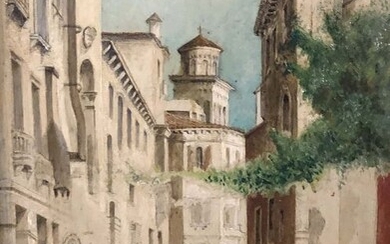 Caprile Vincenzo (1856 - 1936) - Scorcio di Venezia