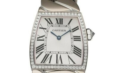 Cartier La Dona WE60019G 18K White Gold Ladies Watch