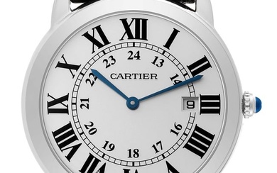 Cartier Ronde Solo Silver Dial