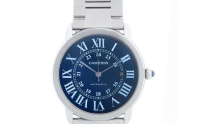 Cartier Solo Ronde 42mm Stainless Steel Watch WSRN