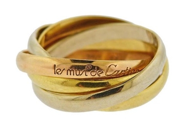 Cartier Trinity 18k Gold Tri Color Ring 51