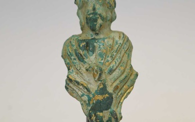 Cast classical-style figural term