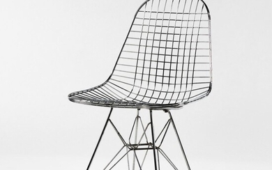Charles Eames ; Ray Eames, 'Wire Chair DKR', 1951, H. 81 x 48,5 x 53...