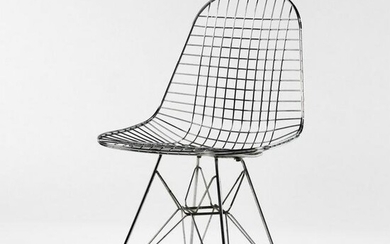 Charles Eames; Ray Eames, 'Wire Chair DKR', 1951