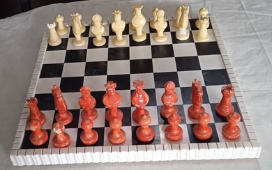 Chess set - Marble