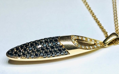 Chimento - 18 kt. Pink gold - Necklace, Necklace, Necklace with pendant, Pendant Diamond - Diamonds