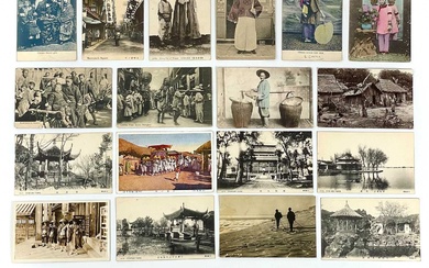 China interest. A collection of early 20th century postcards.