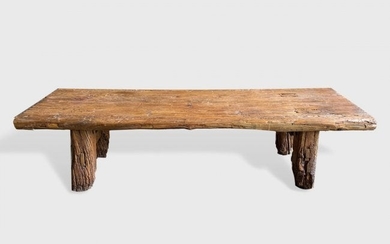 Chinese Rustic Bench