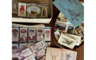 Cigarette cards & trade cards accumulation some interest in ...