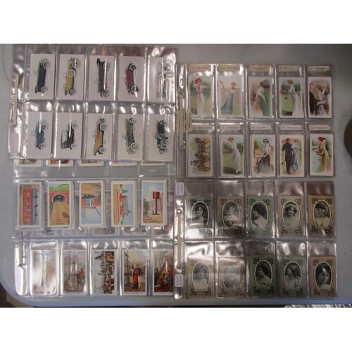 Coln. of mainly complete sets, in plastic sleeves, in variab...