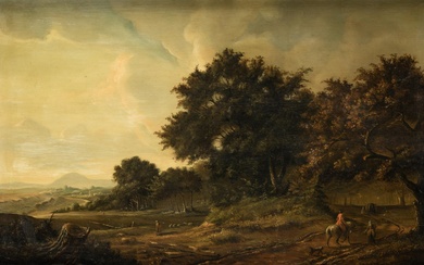 DUTCH SCHOOL (19th century) "Landscape"