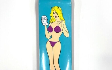Dillon Boy (1979) - Nude Blonde Girl Skateboard