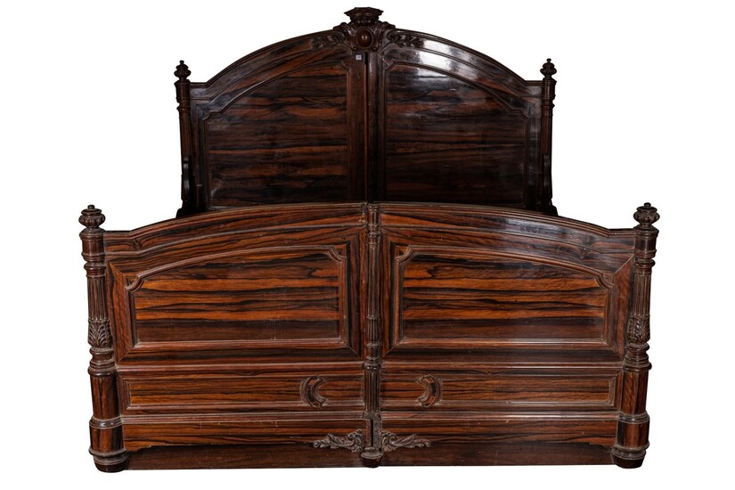 Double bed mid 19th century