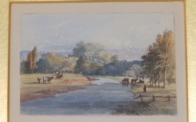 Early 19thC British School - a small watercolour -...