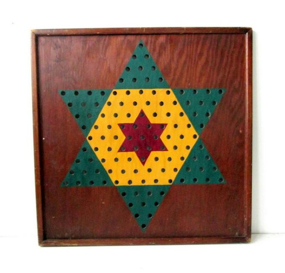 Early Chinese Checkers Gameboard